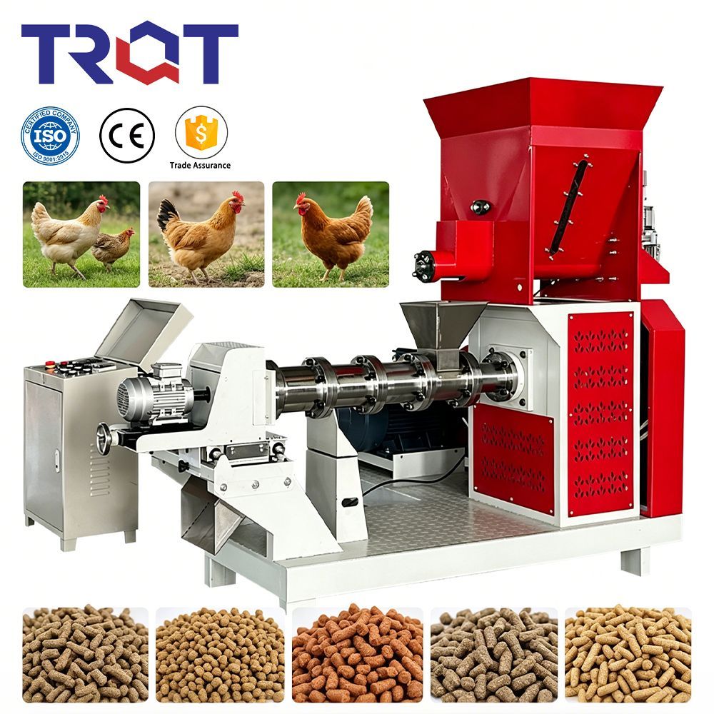 40 Type Fish Feed Extruder, Dog Food Extruder, Fish Feed Pellet Machine, Aquaculture Pet Food Processing Equipment