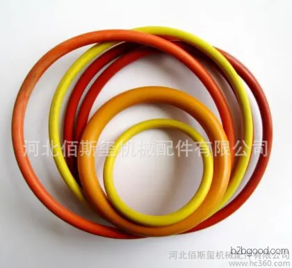 Production of high-temperature resistant fluororubber O-rings and O-sealing gaskets