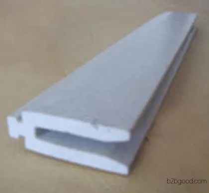 Extrusion manufacturers offer PVC rigid U-shaped plastic building materials for processing. PVC plastic building materials can be extruded into various shapes.
