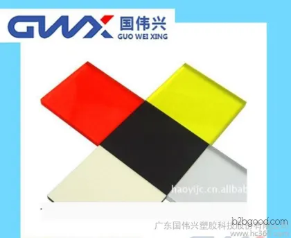 Transparent PC boards / Plastic building material PC boards / Advertising light box PC boards / Guoweixing plastic boards / Durable boards