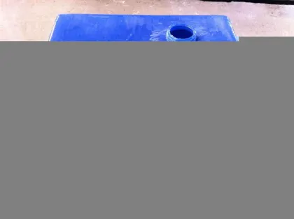 Hongsheng Container 450L Chemical Dosage Boxes, Acid and Alkali Resistance, Rotational Blow Molding – Plastic Container
