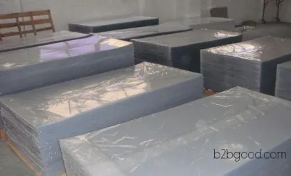 Discounted direct sales of PVC sheets. Offer applies to large quantities. Transparent PVC sheets. PVC plastic sheets.
