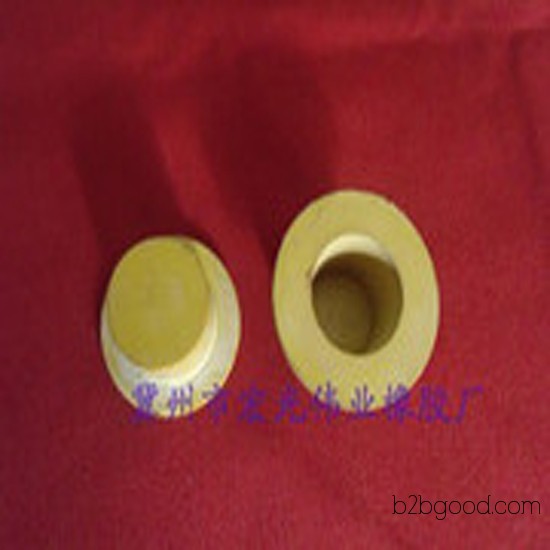 Natural rubber    Rubber stoppers