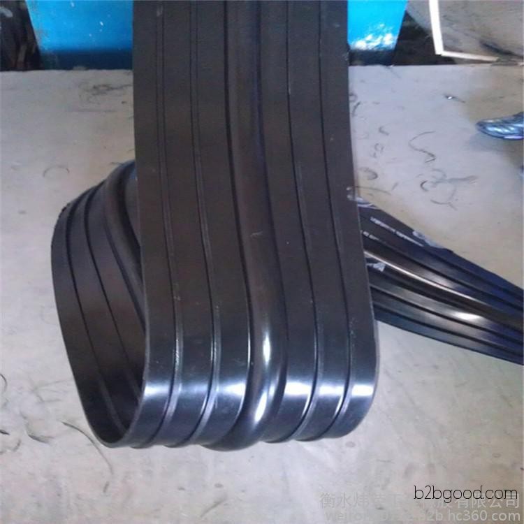 Various types of waterproofing strips: plastic, rubber, natural rubber, synthetic rubber, steel plate waterproofing strips.