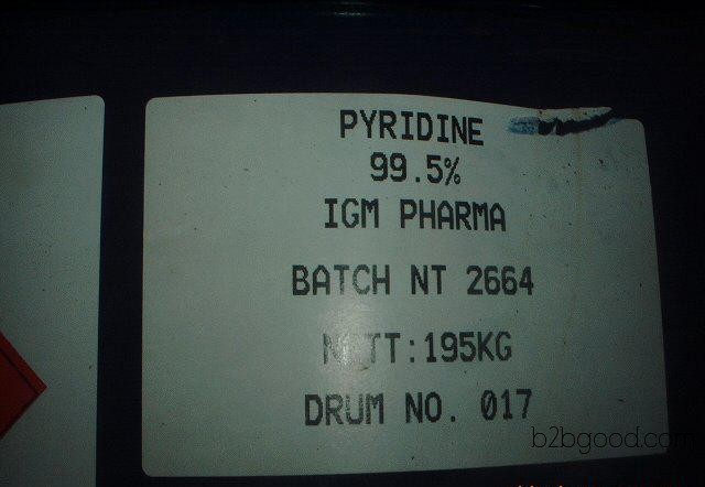 India Ji You Lian imports fresh, pure pyridine in industrial grade form.