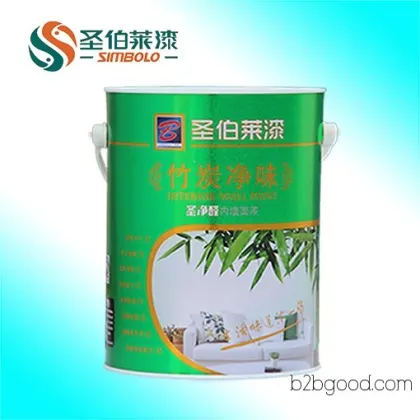 Saint Brelay Brand Interior Paint, Saint Clean Aldehyde Bamboo Charcoal Odor-Removing Paint