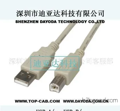 Phthalate-Free USB Computer Cable