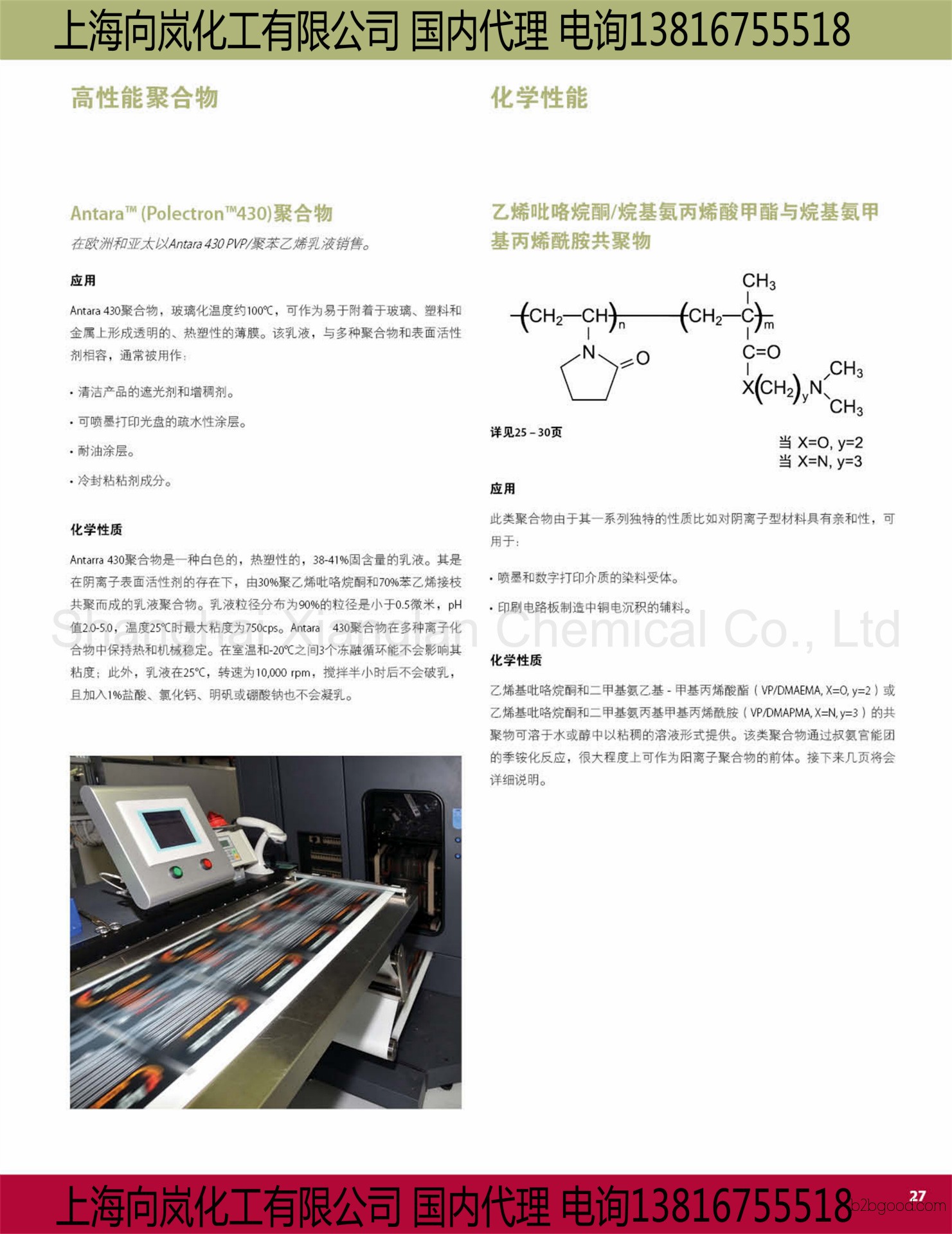 Vinylpyrrolidone dimethylaminopropyl methacrylamide VP/DMAPMA VP/DMAEMA