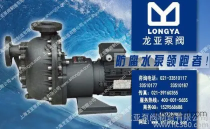 ZCQ6550145 Compound Triangular Linoleic Acid Magnetic Pump, Self-priming Fluoroplastic Magnetic Pump