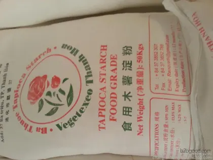 Supplier: High-quality starch from Vietnam, modified starch, industrial starch