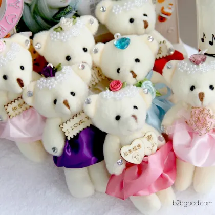 Plush Dolls 7 Plastic Toys