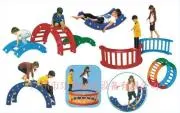 Children's Plastic Toys, Kindergarten Supplies, Round Balance Board