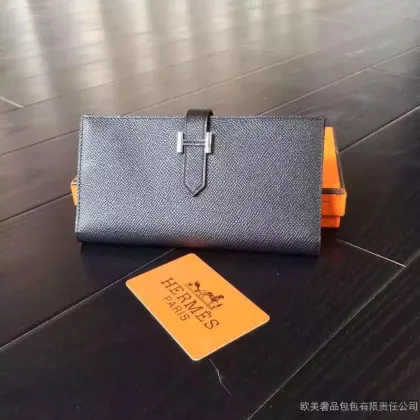 Hermès Bean Constance Two-Pocket Wallet