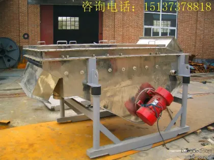 Complies with the national GB/T6003.12007 standard, made of 304 stainless steel, linear screening machine