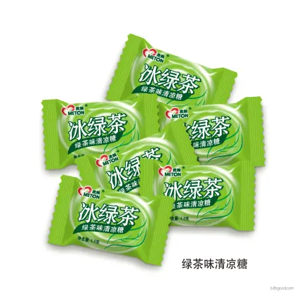 Midon Bulk Fructose Green Tea Flavor Hard candy, 820g multi-flavor bulk candy, direct sales