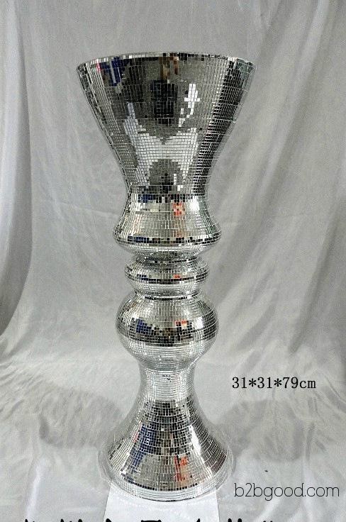 Manufacturer: European-style floor-mounted large vase, flower shop arrangement vase, direct sales of natural resin fiberglass vase