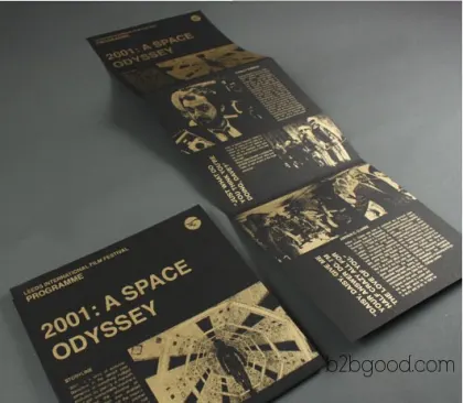 Art paper flyer