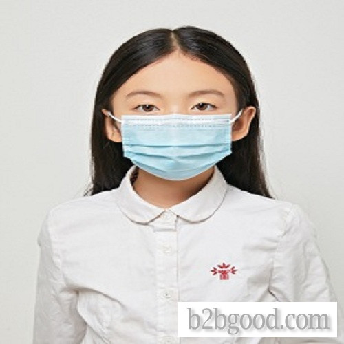 Disposable melt blown respirator three-layer children's daily protective respirator