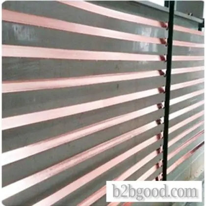 Copper plated flat steel copper clad flat steel