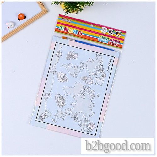 Magic water Sketch book For kindergarten children's manual creativity can be used to make a pai