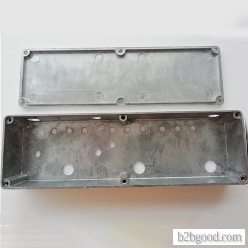 Aluminum alloy accessory case for guitar electronics