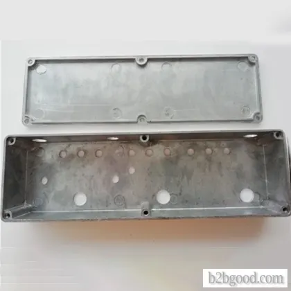 Aluminum alloy accessory case for guitar electronics