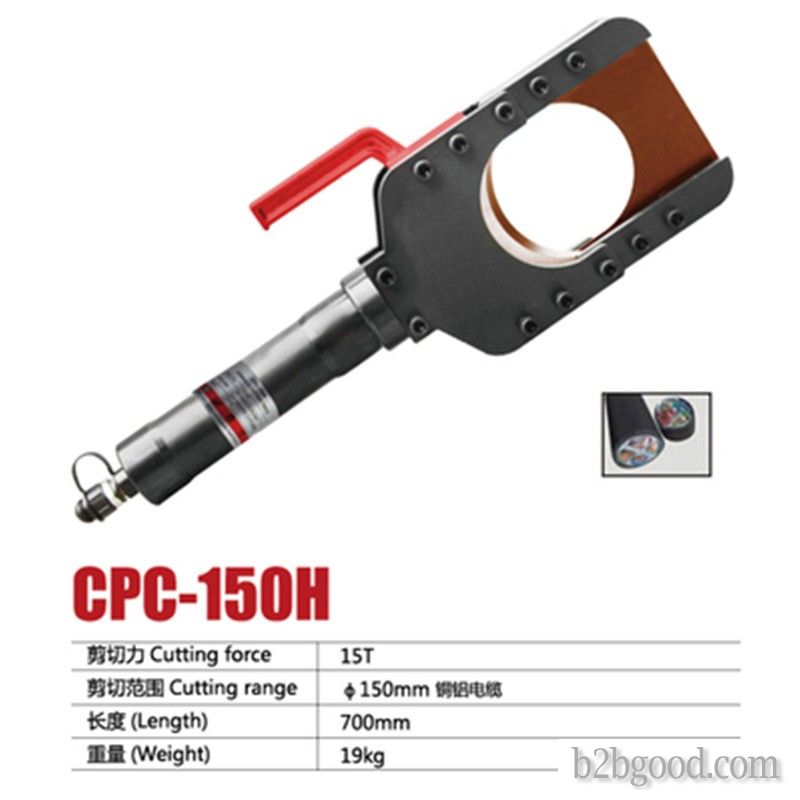Split hydraulic scissors