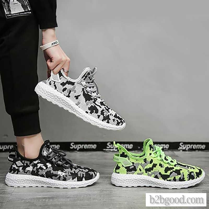 Sports, leisure, fashion, light, fly weave 20 new styles of men's shoes