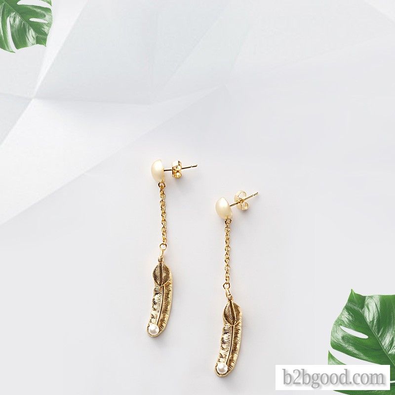 Romeo feather Earrings