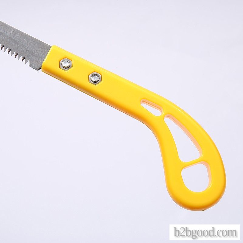 The tail saw finished and sharpened the teeth
