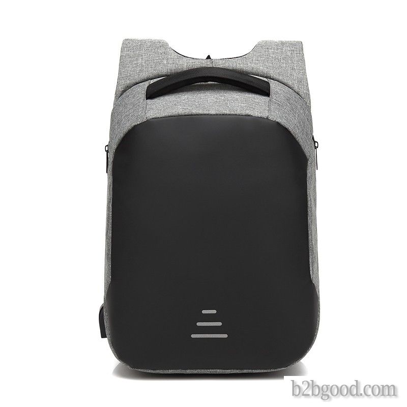 Hot style, anti-theft BACKPACK, male student BACKPACK, USB business computer bag, waterproof travel