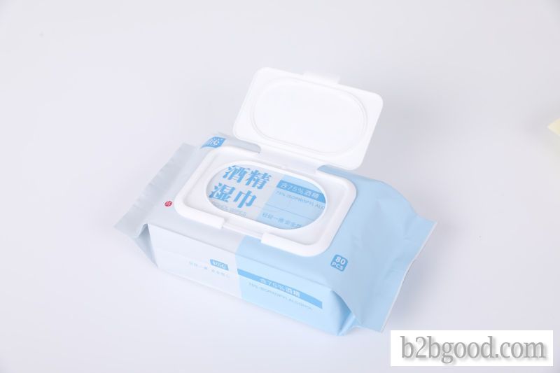 Chooqin alcohol disinfectant wipes in 80 tablets