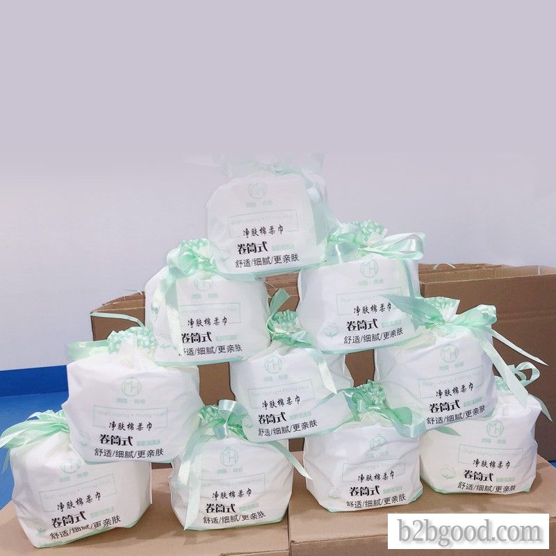 Spunlace non-woven cotton cotton soft towel, disposable beauty towel wash face wipe hands sanitary a