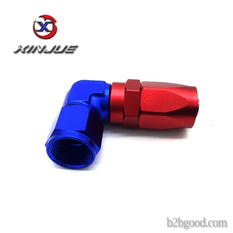 90 ° AN10 auto refit fittings Cold oil oil pipe joint forged joint oil cooler pipe fitting joint
