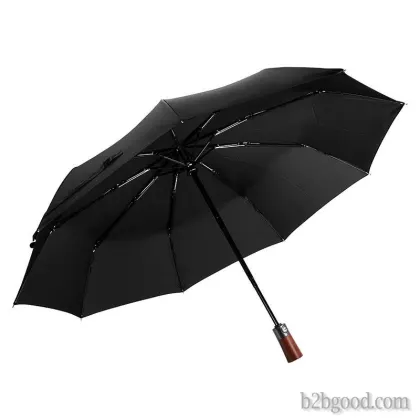赛维娜深圳雨伞男士商务雨伞折叠雨伞定制印刷标志