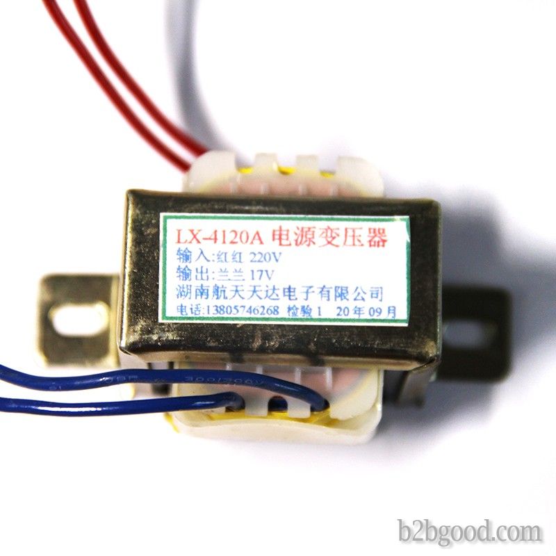 Lixin Electronic EI type transformer, power transformer, catV network transformer, 220V to 15.5V, pr