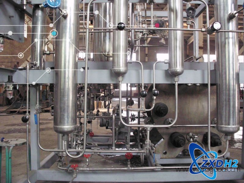 Hydrogen generating equipment electrolyzer