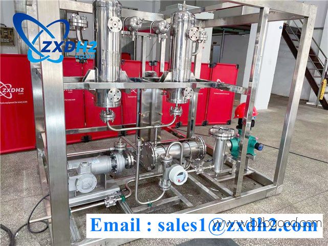 Hydrogen purifier for water gas electrolysis