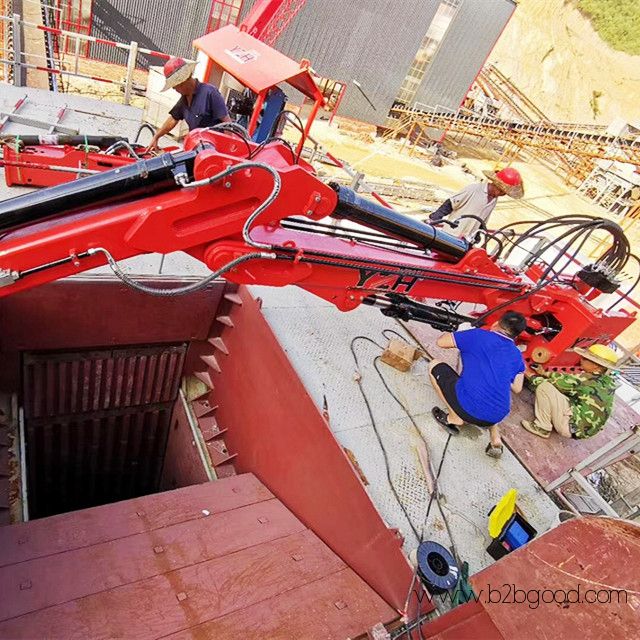 Stationary Type Pedestal Breaker Boom System