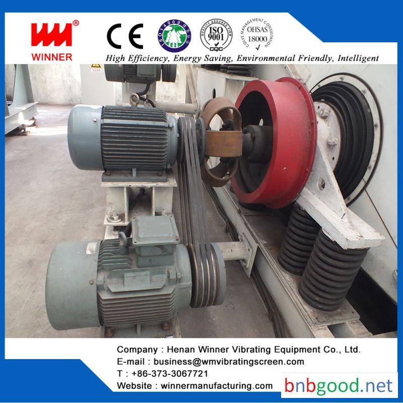 High amplitude vibration screen, circular vibrating screen