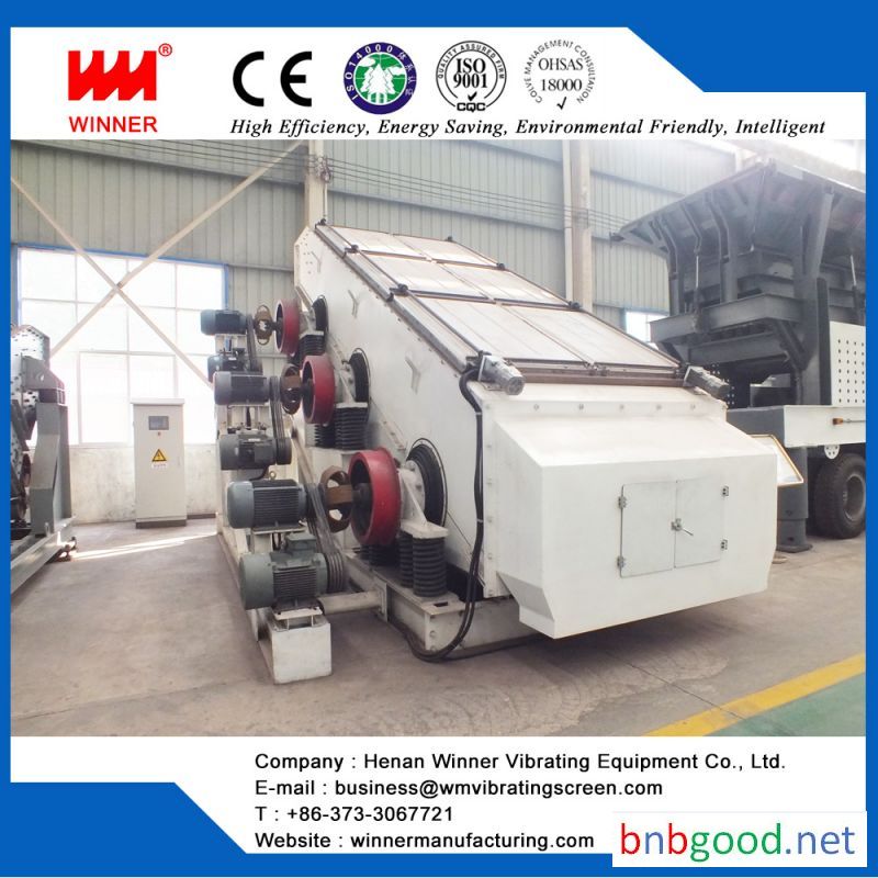 High amplitude vibration screen, circular vibrating screen