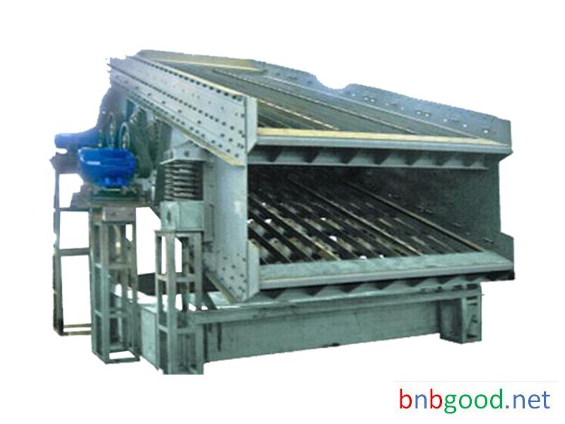 Mobile coke circular vibrating screen