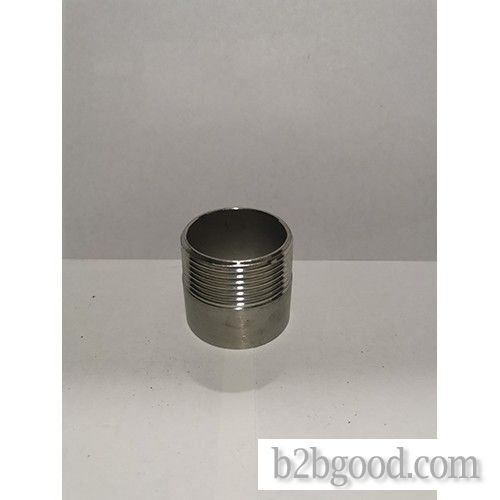 Stainless steel single-head outer wire Water pipe welding butt-thread button outer thread outer thre