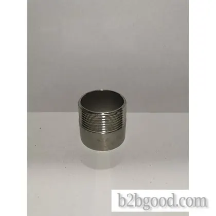 Stainless steel single-head outer wire Water pipe welding butt-thread button outer thread outer thre