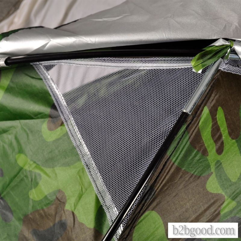 Two-man single-layer camouflage tent