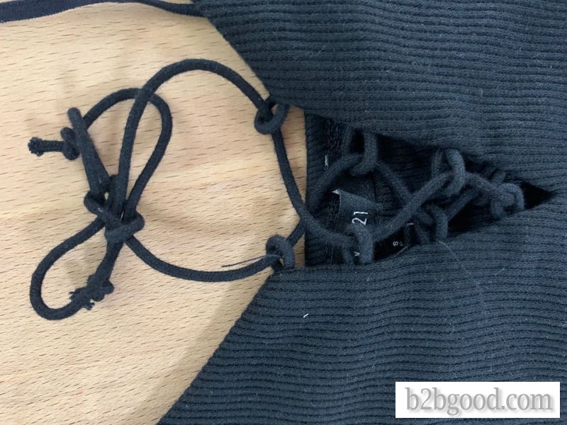 Condole belt vest is simple and comfortable with sex appeal