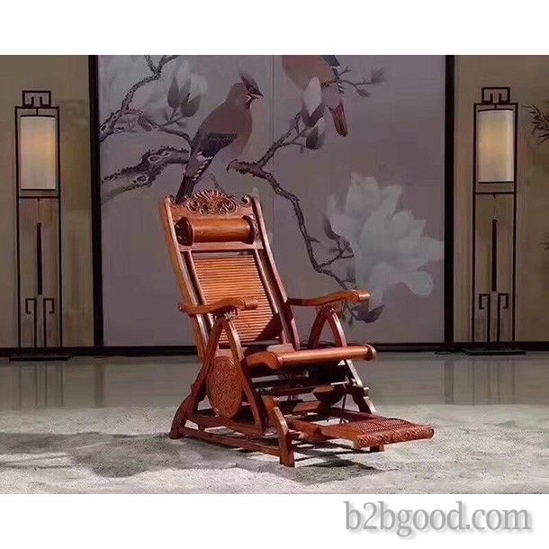 Hedgehog rosewood rocking chair