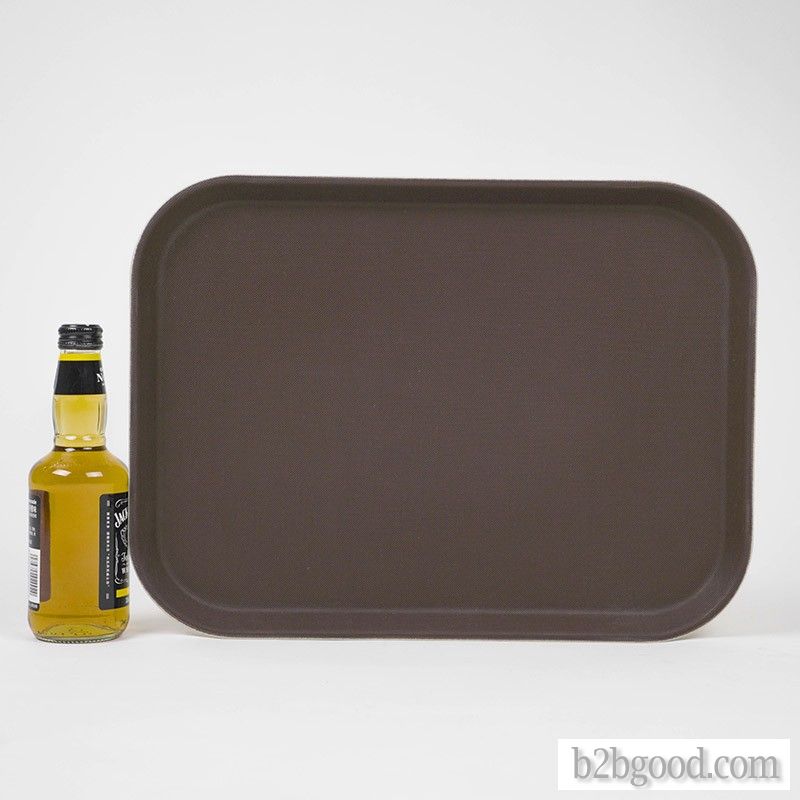 Ming-tai plastic rectangular fiberglass non-slip tray 12