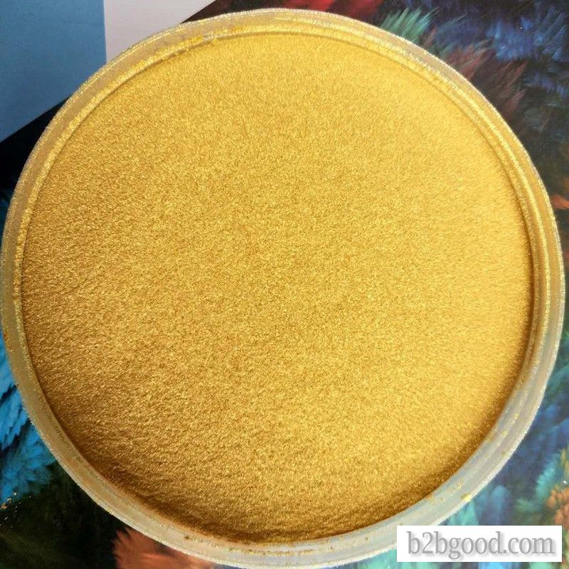 Tianran mica industrial zone grade pearlite pigment sun green gold