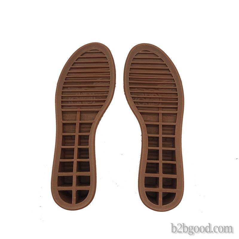 Rubber sole 1051 has good wear resistance, high skid resistance, not easy to break and stable contra